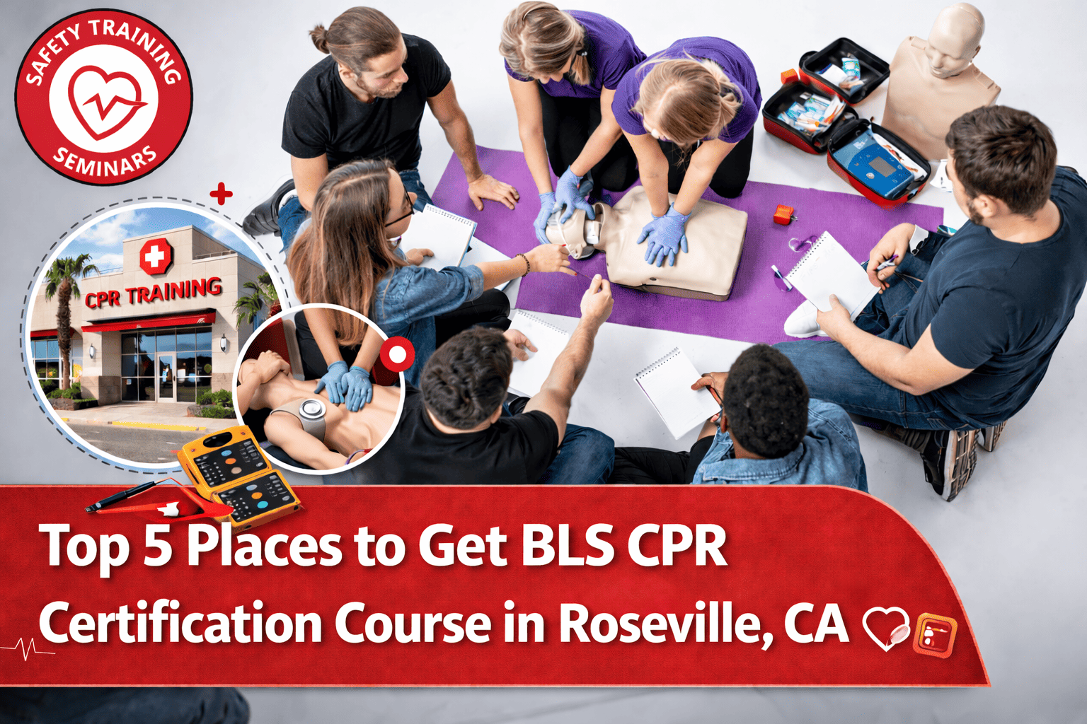 Top 5 Places to Find BLS CPR Certification Course in Roseville